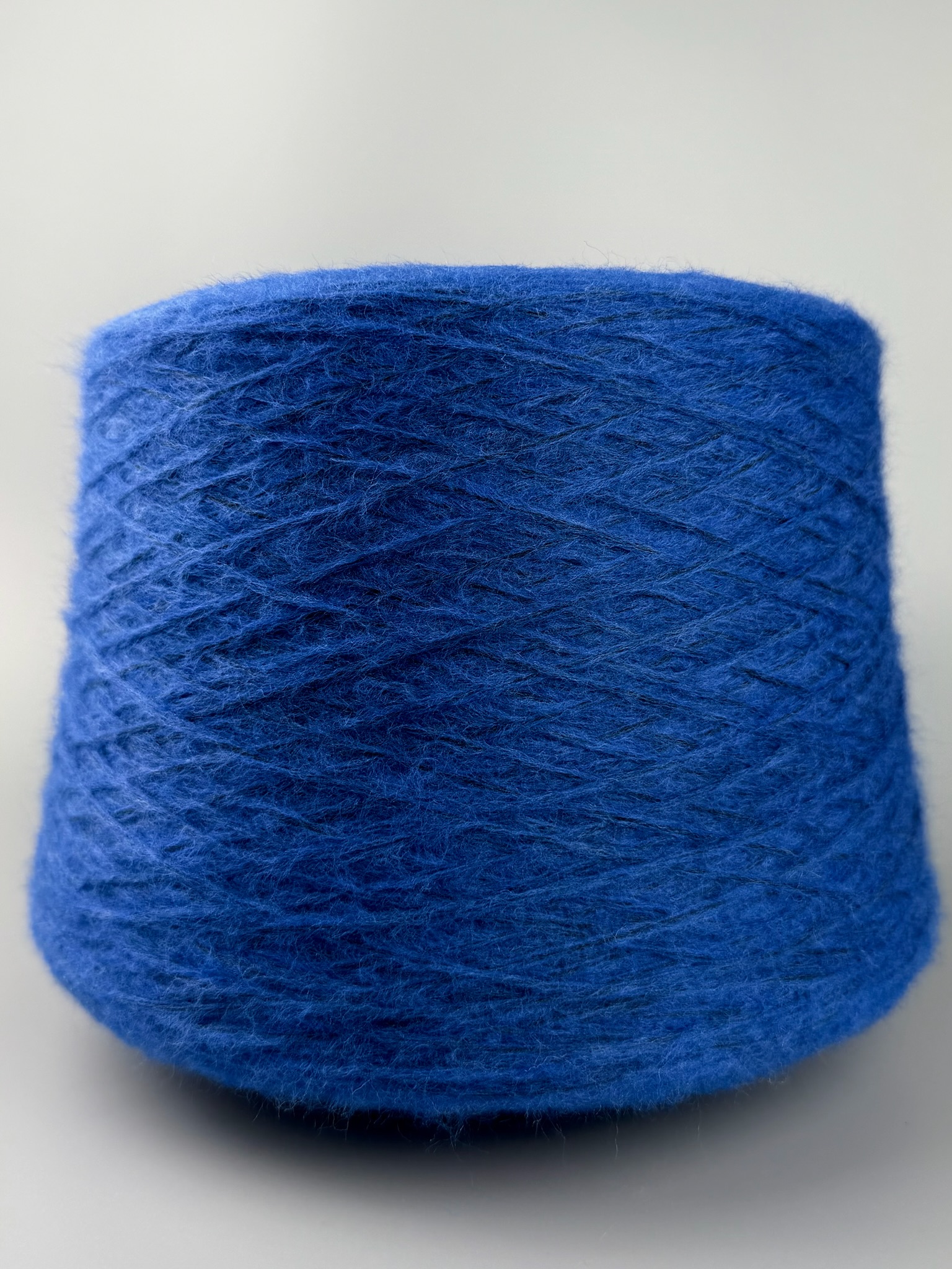 Zimpfer Wolle Selezione – Kaschmir Baumwolle Seide Garn 370 m / 100 g col. Royalblau foto 2